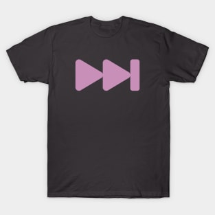 Forward button - pink T-Shirt